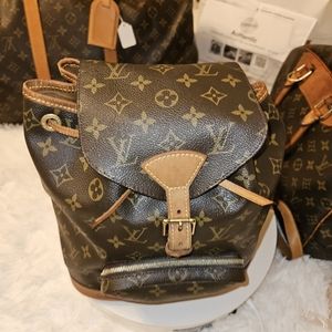 Louis Vuitton Brown Monogram Backpack